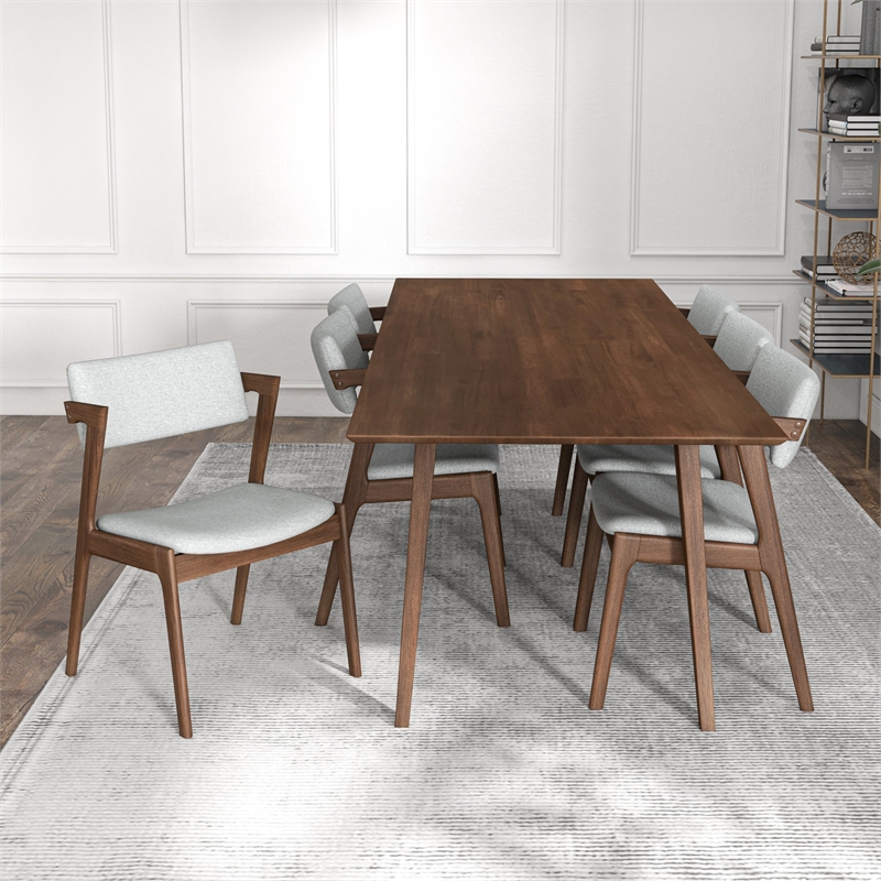 Adrianne Mid Century Modern Solid Wood Kitchen & Dining Room Sets 7