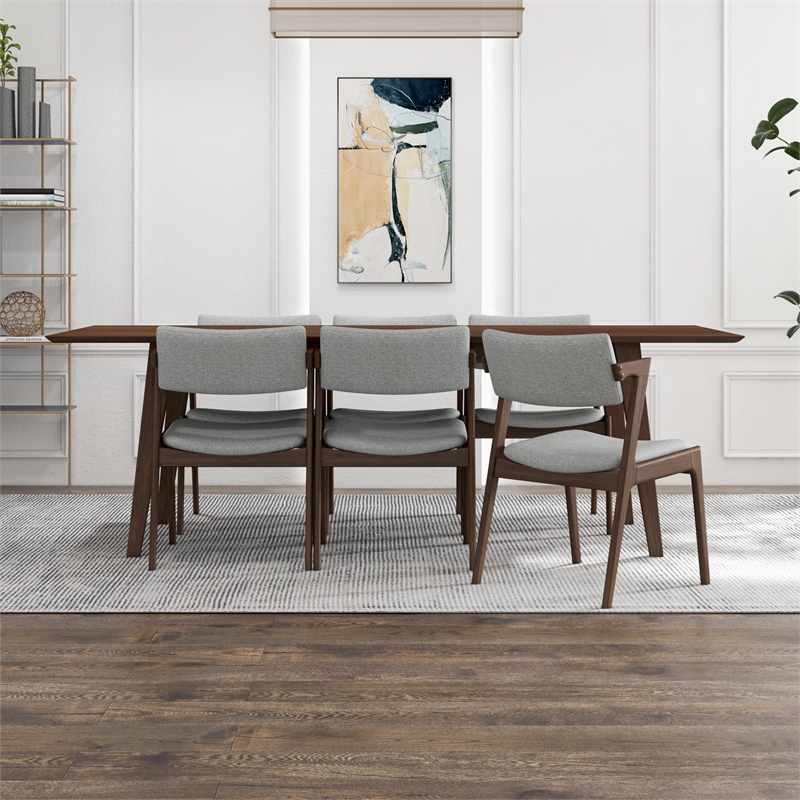 Adrianne Mid Century Modern Solid Wood Kitchen & Dining Room Sets 7