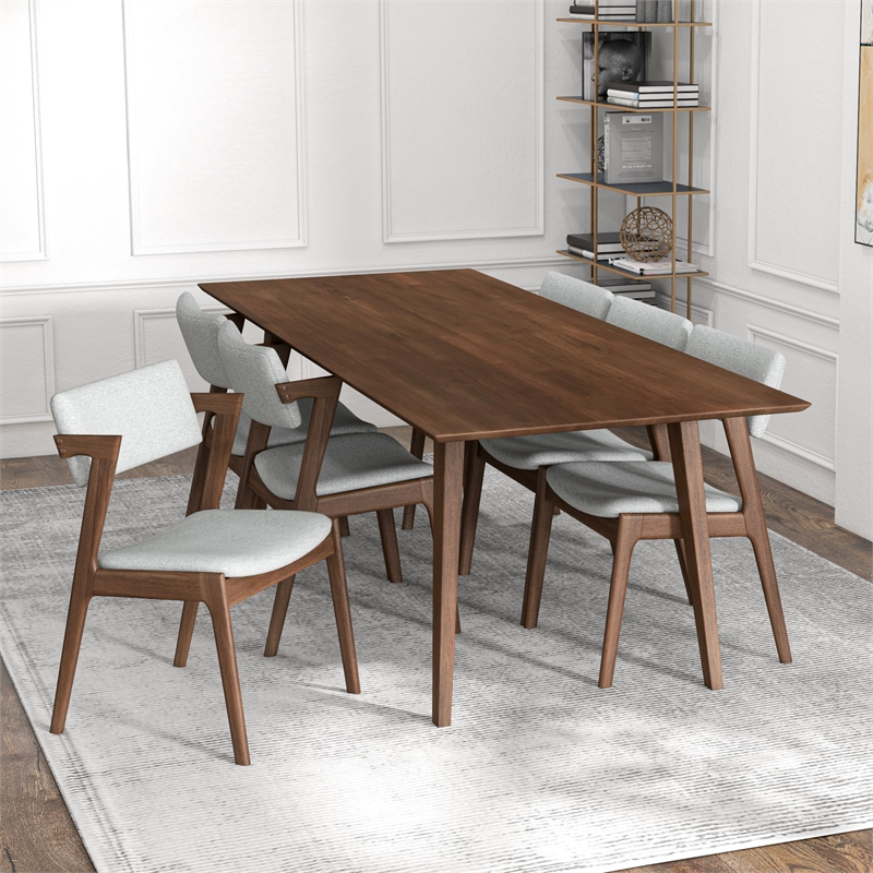 Adrianne Mid Century Modern Solid Wood Kitchen & Dining Room Sets 7