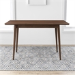 Verona Modern Style Solid Wood Walnut Rectangular Kitchen&Dining Room Table