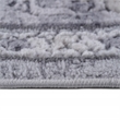 Usak Collection 7' x 10' Ivory/Silver Oriental Distressed Non-Shedding Area Rug