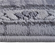 Usak Collection 5' x 7' Gray Oriental Distressed Non-Shedding Area Rug