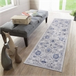Usak Collection 2' x 8' Ivory/Beige Oriental Distressed Non-Shedding Area Rug
