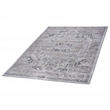 Usak Collection 7' x 10' Ivory/Beige Oriental Distressed Non-Shedding Area Rug