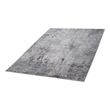 Usak Collection 6' x 9' Ivory/Sand Oriental Distressed Non-Shedding Area Rug