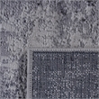 Usak Collection 2' x 8' Light Gray Oriental Distressed Non-Shedding Area Rug