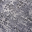 Usak Collection 5' x 7' Light Gray Oriental Distressed Non-Shedding Area Rug