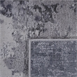 Usak Collection 7' x 10' Light Gray Oriental Distressed Non-Shedding Area Rug