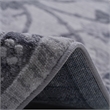 Usak Collection 7' x 10' Gray/Silver Oriental Distressed Non-Shedding Area Rug