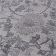 Usak Collection 7' x 10' Gray/Silver Oriental Distressed Non-Shedding Area Rug