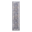 Bunyan Collection Traditional Vintage Blue Area Rug (2'2'' x 8')