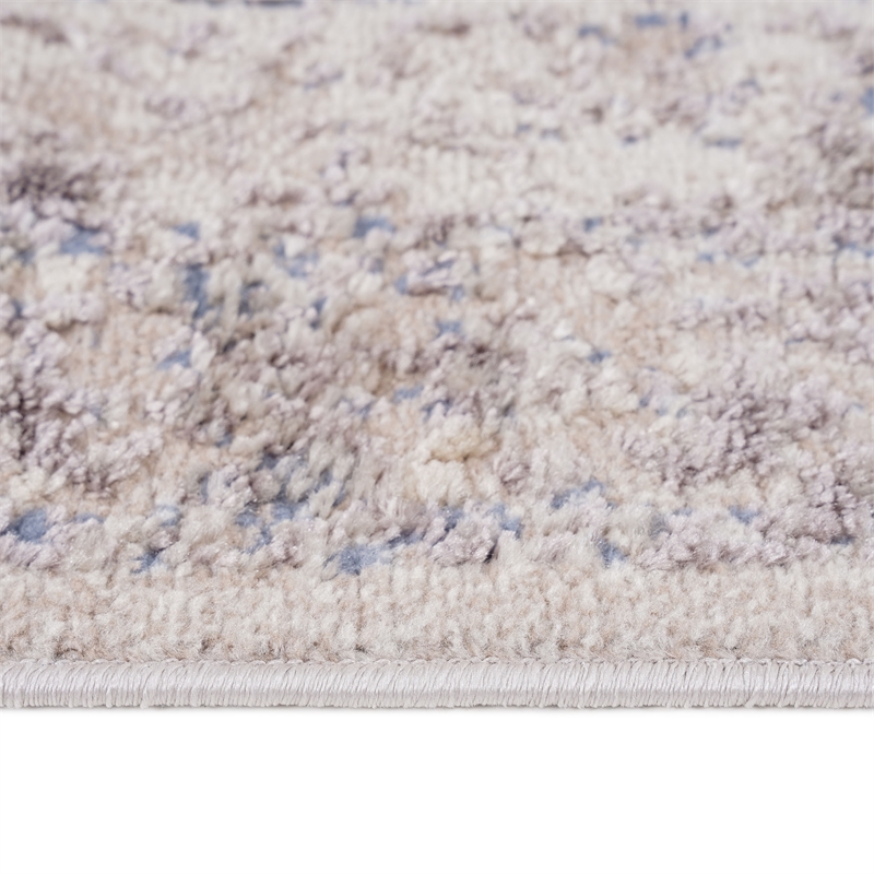 Bunyan Collection Traditional Vintage Brown/Beige Area Rug (2'2'' x 8')