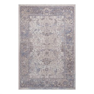 Bunyan Collection Traditional Vintage Brown/Beige Area Rug (5'3'' x 7'6'')
