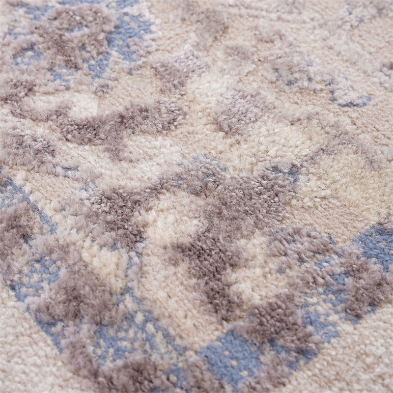 Bunyan Collection Traditional Vintage Brown/Beige Area Rug (7'9'' x 10')