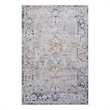 Bunyan Collection Traditional Vintage Ivory/Gray Area Rug (5'3'' x 7'6'')