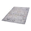 Bunyan Collection Traditional Vintage Ivory/Gray Area Rug (6'7'' x 9')