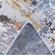 Bunyan Collection Traditional Vintage Ivory/Blue Area Rug (6'7'' x 9')