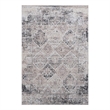 Bunyan Collection Traditional Vintage Cream/Anthracite Area Rug (5'3'' x 7'6'')