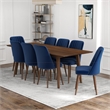 Verona Modern Furniture Style Solid Wood Walnut 86