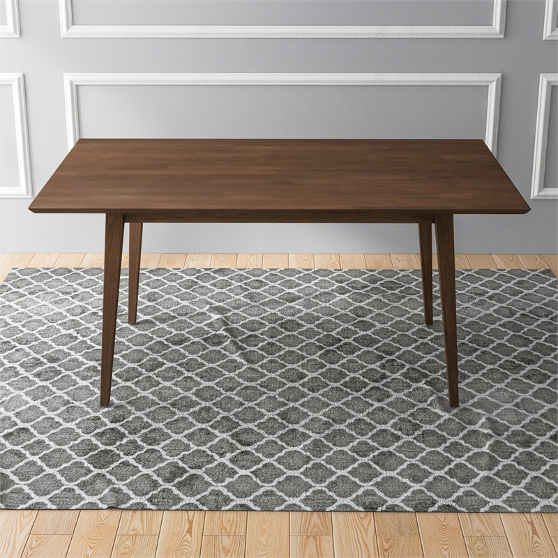 Alpella Modern Style Solid Wood Walnut 63