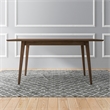 Alpella Modern Style Solid Wood Walnut 63