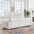 Arter Mid-Century Modern Living Room Luxury Boucle Fabric Couch in Cream