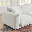 Arter Mid-Century Modern Living Room Luxury Boucle Fabric Couch in Cream