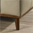 Oasis Modern Design Top Grain Leather Left-Faced Sectional Sofa in Beige