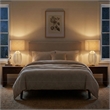 Radiant Glow Ribbed Glass & Metal Brass Table Lamp