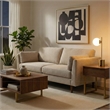 Ethereal Aura Modern Metal & Brass Table Lamp