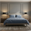Wilon Contemporary Black and Gold Ceramic Table Lamp