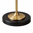 Juno Modern Adjustable Gold Metal Floor Lamp with Dual Lights