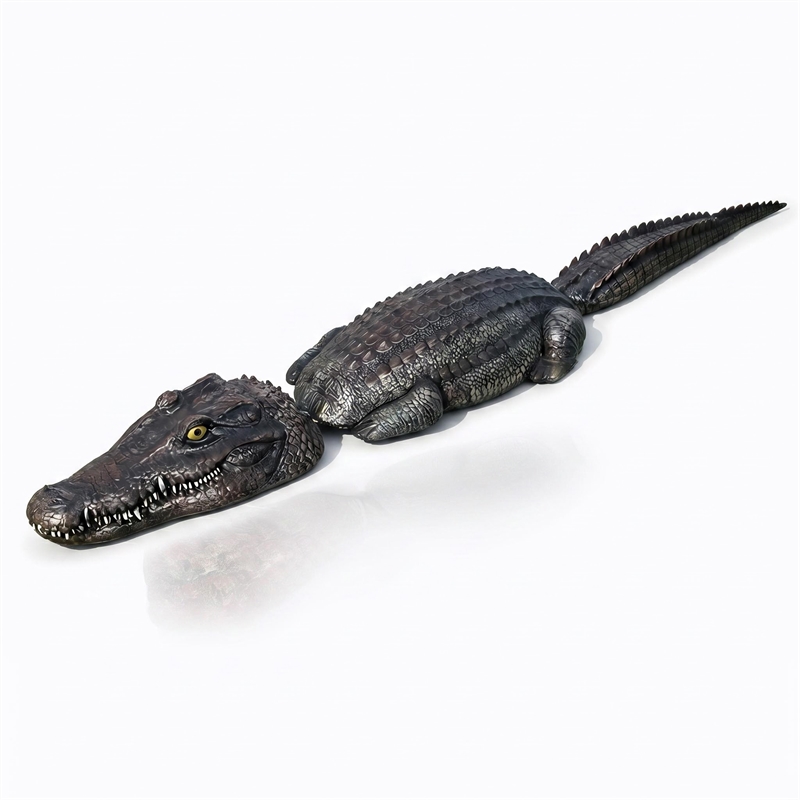 Oversize Realistic Crocodile alligatory Garden Statue