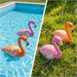 Floating Flamingo Orange&Pink (Set of 2)