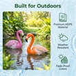 Floating Flamingo Orange&Pink (Set of 2)