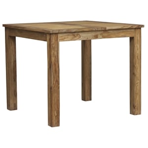 Porter Designs Urban Solid Wood 42&quot-60&quot Butterfly Counter Table in Natural