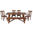 Porter Designs Kalispell Solid Sheesham Wood Dining Table in Harvest