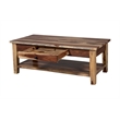 Porter Designs Taos Solid Sheesham Wood Coffee Table w/ Drawer