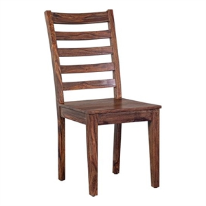 Porter Designs Sonora Solid Sheesham Wood Dining Chair - Brown