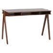 Porter Designs Portola Solid Acacia Wood Desk - Brown