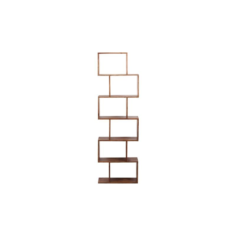 Porter Designs Portola Solid Acacia Wood Bookcase - Brown