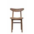 Porter Designs Fusion Solid Sheesham Wood Dining Chair in Natural (Set of 2)