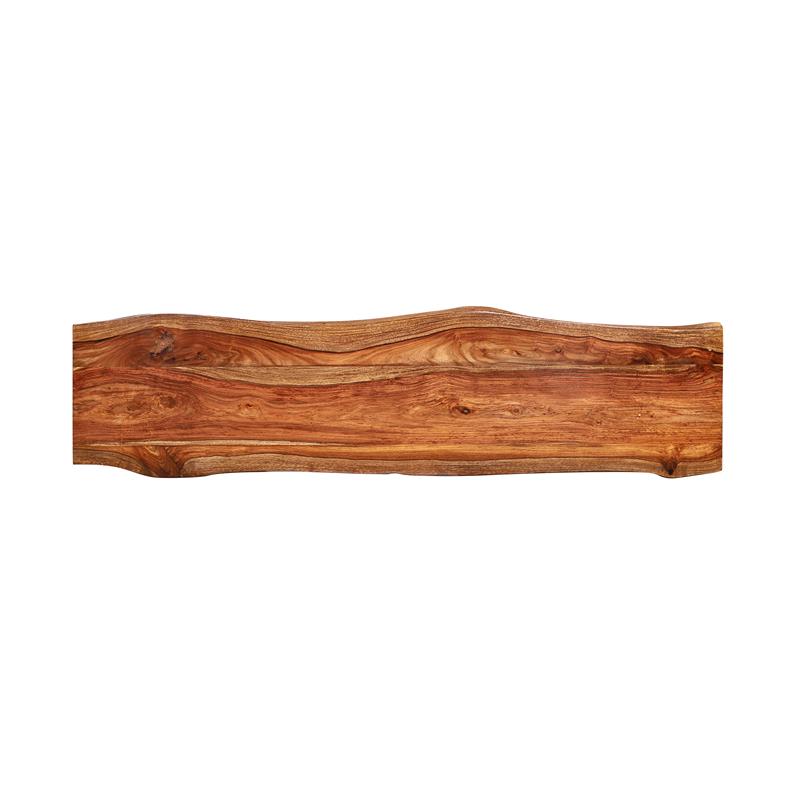 Porter Designs Manzanita Solid Sheesham Wood Dining Bench - Brown
