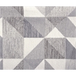 Porter Designs Savannah Soft Chenille Reversible Fabric Sectional - Gray