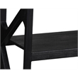 Porter Designs Canberra Black Solid Mango Wood Bookcase