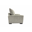 Porter Designs Clayton Modern Microfiber Upholstered Chair in Gray