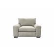 Porter Designs Clayton Modern Microfiber Upholstered Chair in Gray