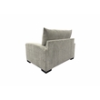 Porter Designs Clayton Modern Microfiber Upholstered Chair in Gray