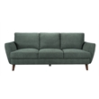 Porter Designs Burnside Contemporary Upholstered Sofa - Green