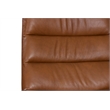Porter Designs Cetus Leather Swivel Accent Chair - Brown